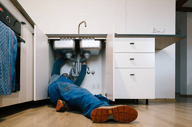 Professional Leak Detection technician working in Goshen, MA
